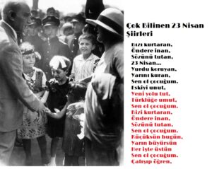 Çok Bilinen 23 Nisan Şiirleri