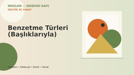 Benzetme Türleri (Başlıklarıyla)